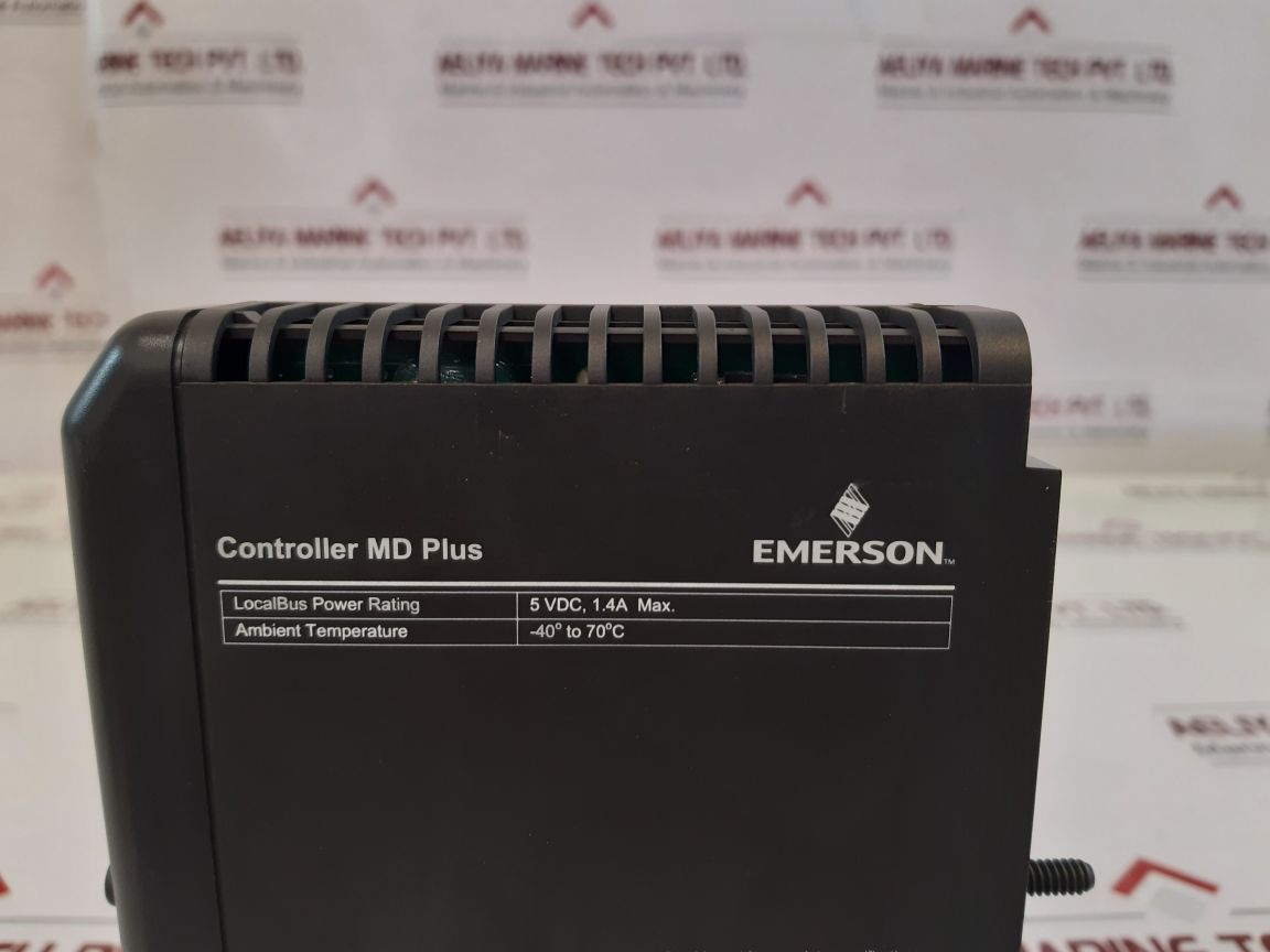 Emerson Deltav 12P3439X012 Md Plus Controller Rev A 5 Vdc 1.4A Kj2003X1-bb1