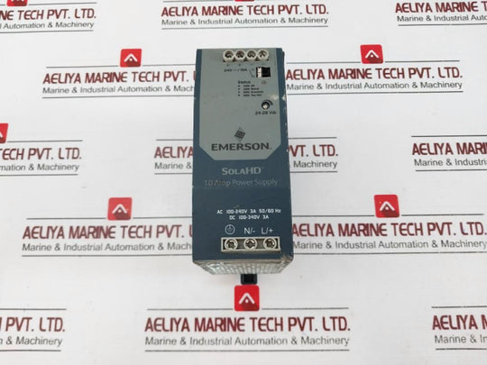 Emerson Sdn 10-24-100d Power Supply, Ac 100-240v 3a 50/60hz E61379