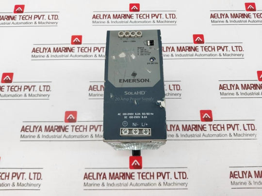Emerson Sdn 10-24-100d Power Supply , Ac 100-240v 6.2a 50/60hz Ph18211844