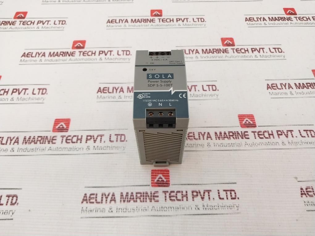 Emerson Sdp 5-5-100T Power Supply 115230 Vac 0.60.4 A 5060 Hz
