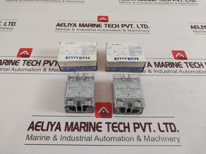 Emtech Emt 48 25 Dc Solid State Relay 3-32Vdc