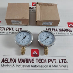 En 837-1 Pressure Gauge Cl. 1.6 0-60 Bar 1/4" Bsp