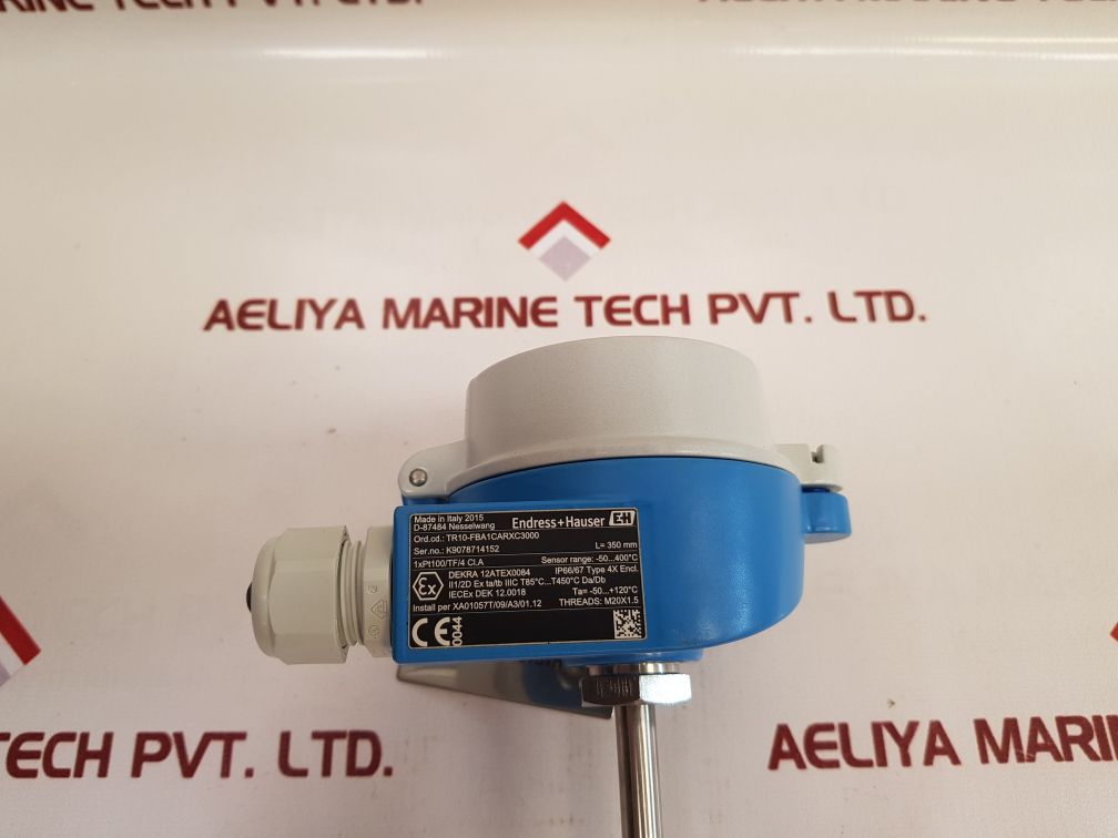 Endress+Hauser Tr10-fba1Carxc3000 Thermometer Moduler - Aeliya Marine Tech