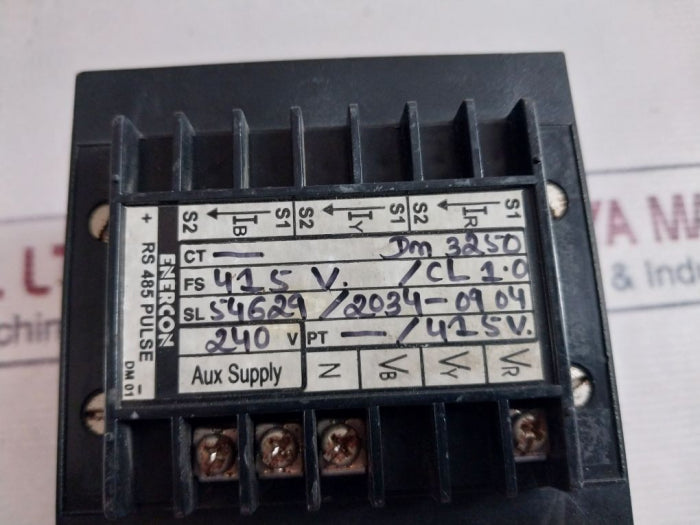 Enercon Dm 3250 Digital Panel Meter 50…60 Hz