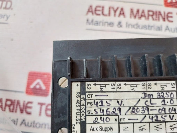 Enercon Dm 3250 Digital Panel Meter 415V