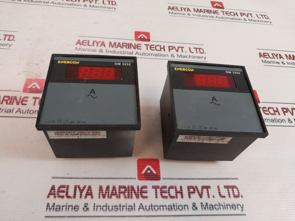 Enercon Dm 3252 3Digit Panel Meter Display 240V 50/60Hz