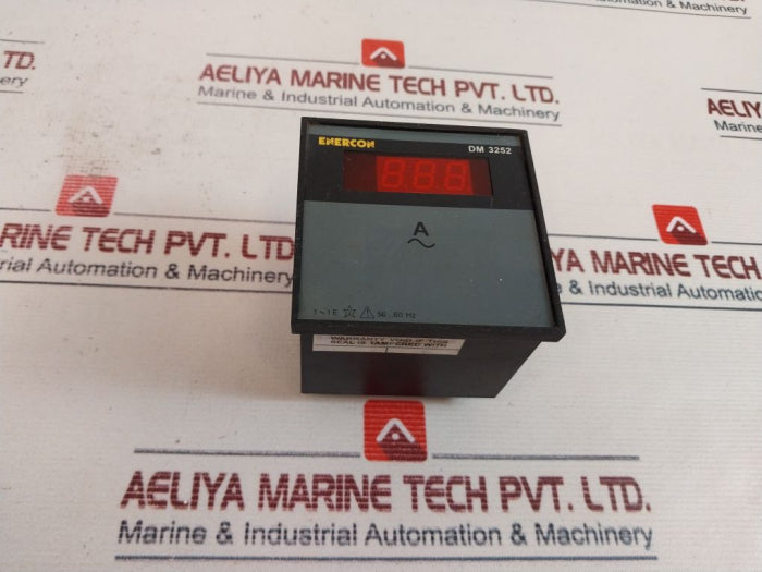 Enercon Dm 3252 Amp Meter 240V 50-60 Hz