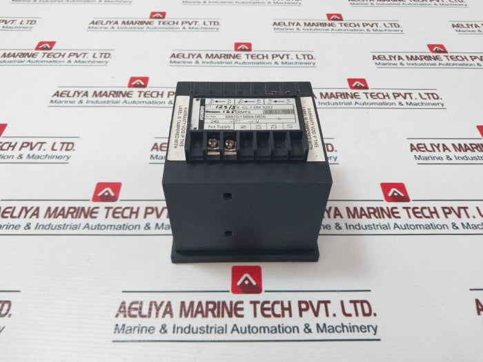 Enercon Dm 3252 Panel Meter 3-digit Display 125Amps 240V