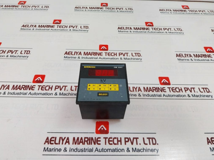 Enercon Dm 3257 Digital Panel Meter 110V Aux Supply 50-60Hz