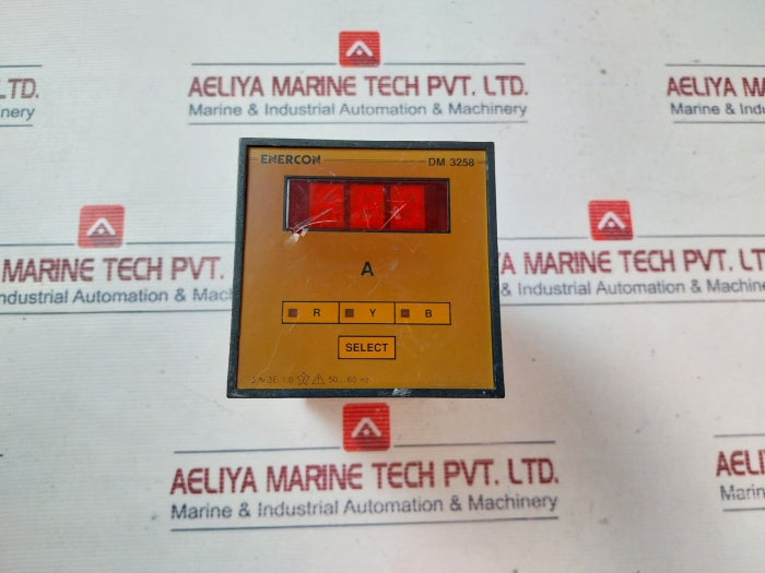 Enercon Dm 3258 Digital Panel Meter 50...60 Hz