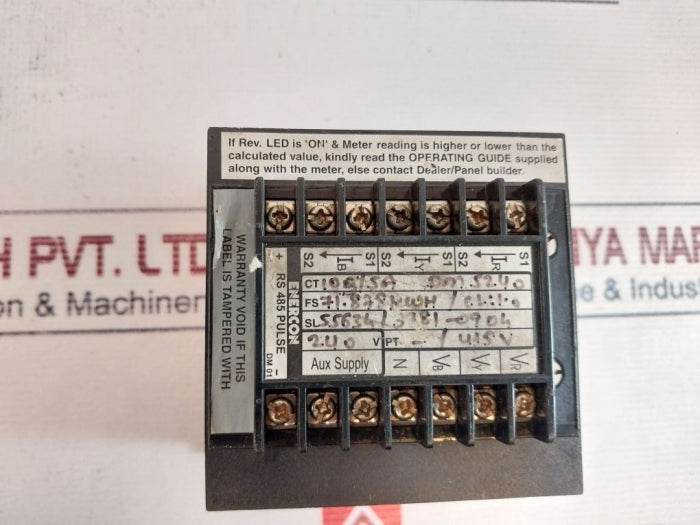 Enercon Dm 5240 Energy Meter 240V 50-60 Hz