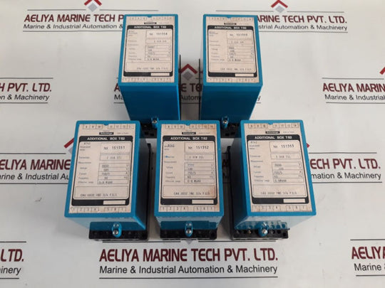 Enertec Cav 1032 Tne 3/4 Files Additional Box T82 750/5A 6600V 100V