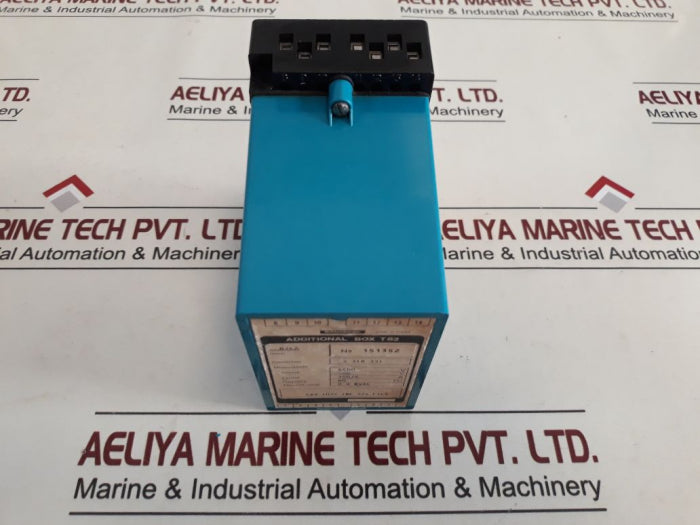 Enertec Cav 1032 Tne 3/4 Files Additional Box T82 750/5A 6600V 100V