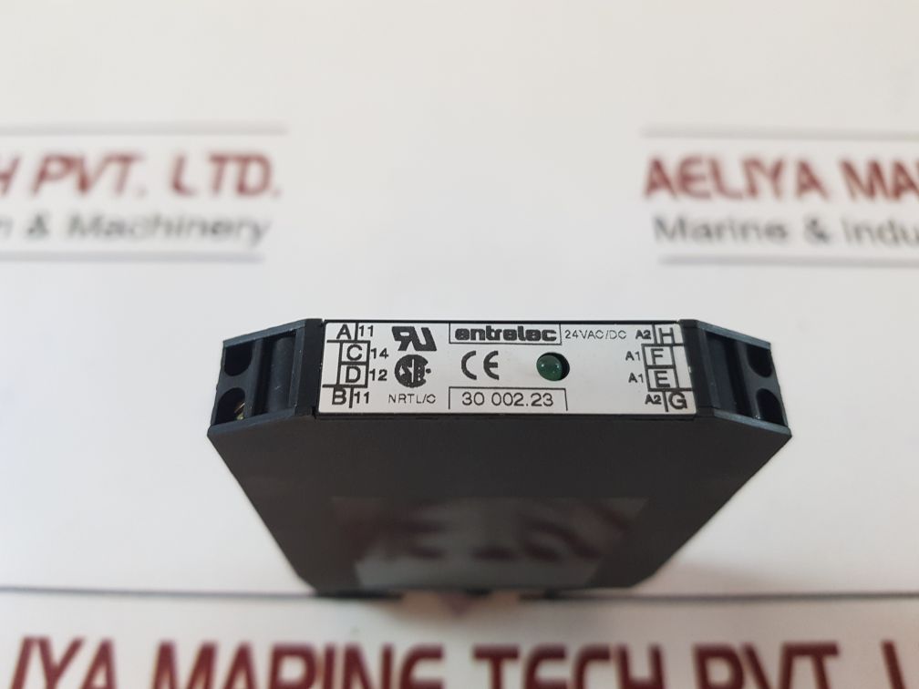 Entrelec 30 002.23 Power Relay 24Vac/Dc