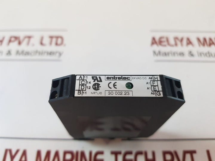 Entrelec 30 002.23 Power Relay 24Vac/Dc