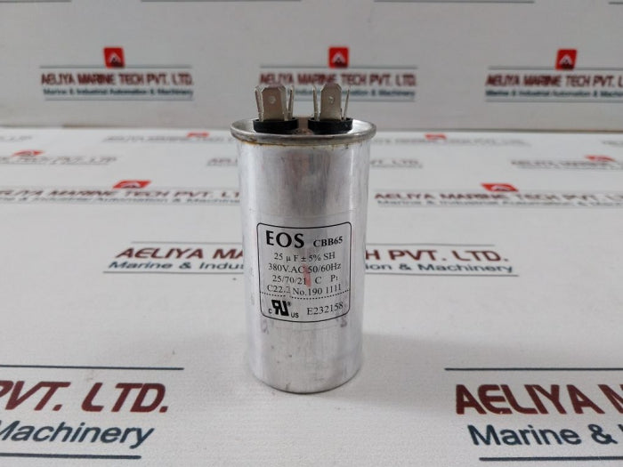 Eos Cbb65 Capacitor 380Vac 50/60Hz