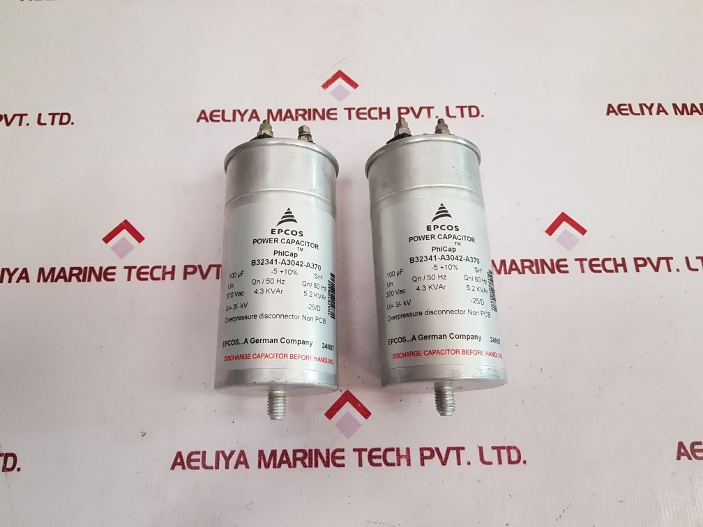Epcos B32341-a5092-b550 Power Capacitor 34N07