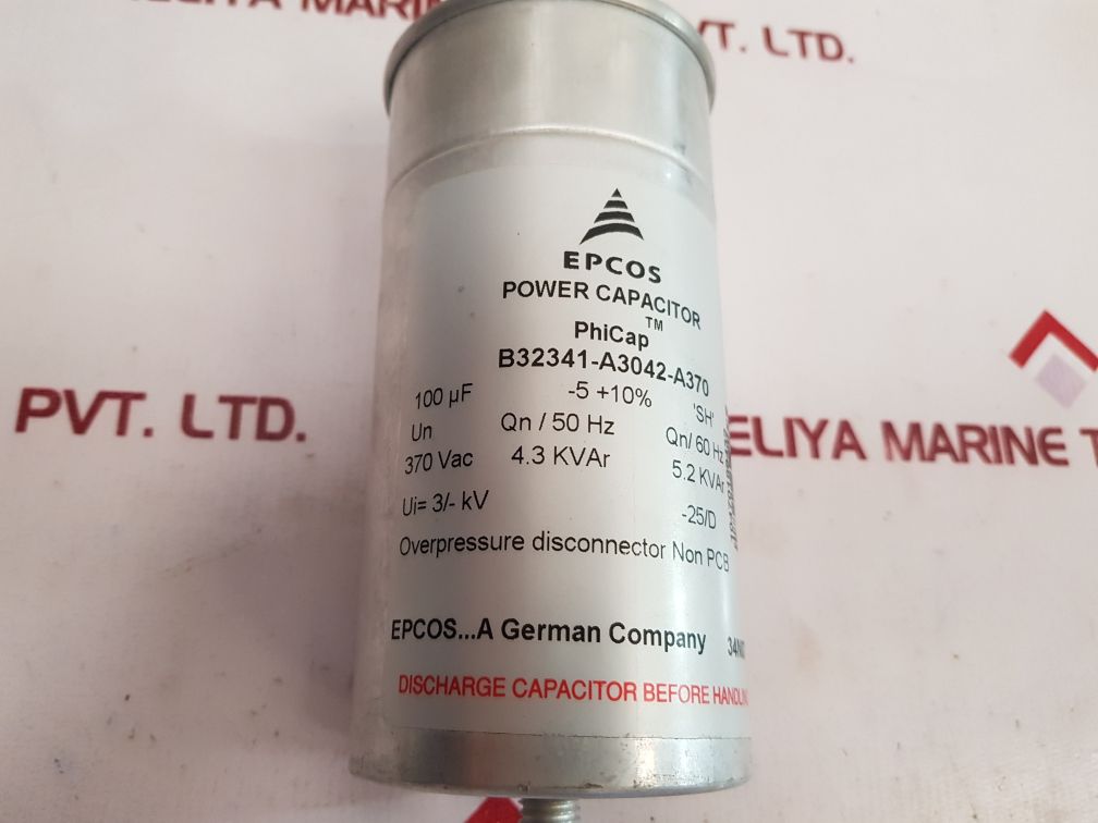 Epcos B32341-a5092-b550 Power Capacitor