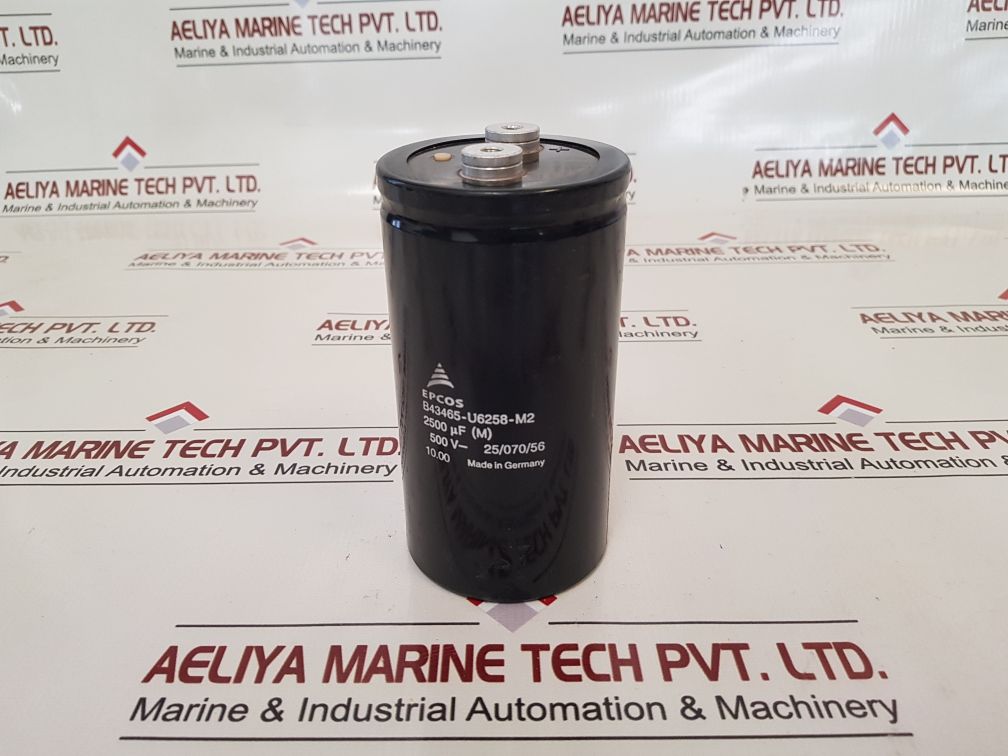 Epcos B43465-u6258-m2 Black Capacitor 2500µF (M)