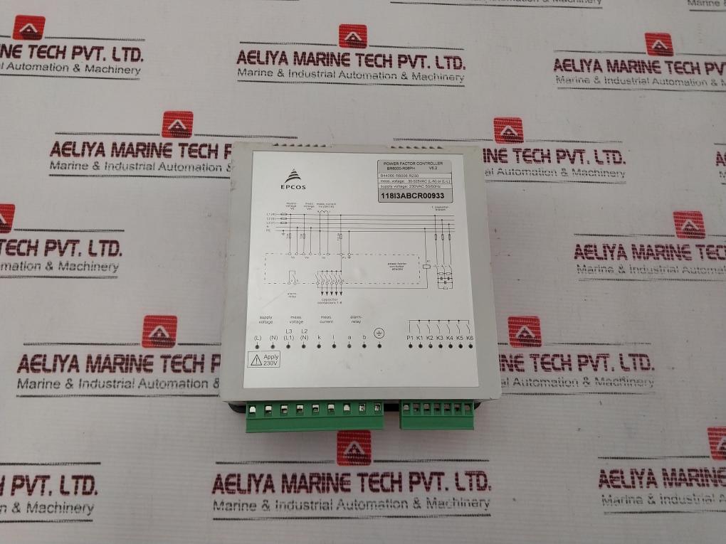 Epcos Br6000-r06Ph Power Factor Controller 230Vac 50/60Hz