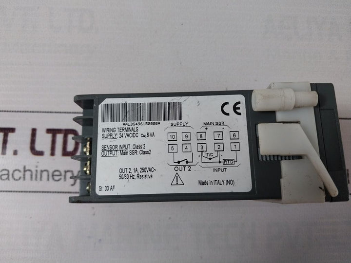 ero electronic lds496150000 temperature process controller equipment 50°c