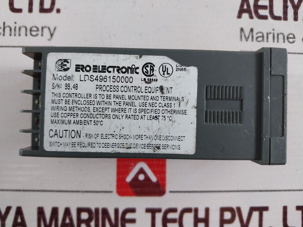 Ero Electronic Lds496150000 Temperature Control Process Equipment Max 50°C