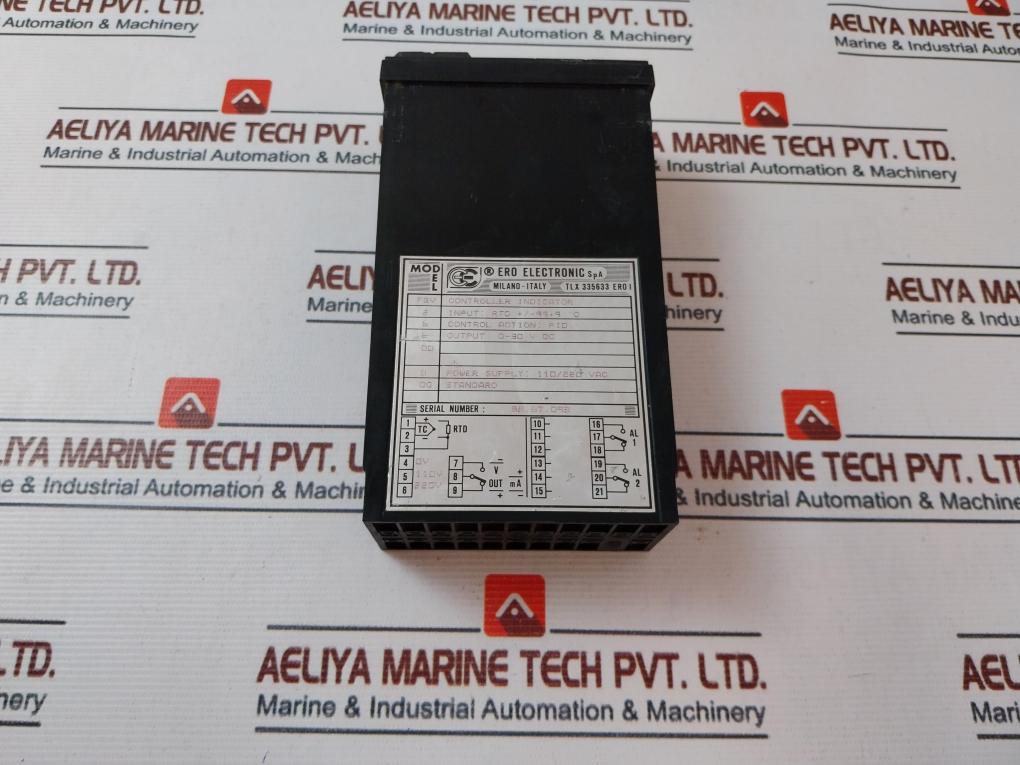 Ero Electronics F-48 Temperature Controller Indicator 0-3V Dc