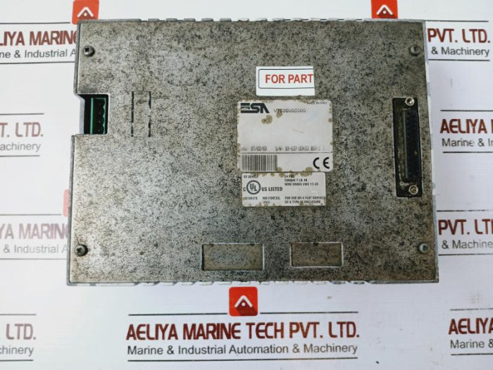 Esa Vt505W00000 Touch Screen Hmi Panel 24Vdc Awg 12-30