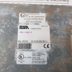 Esa vt525w00000 touch screen panel rev: 2.1