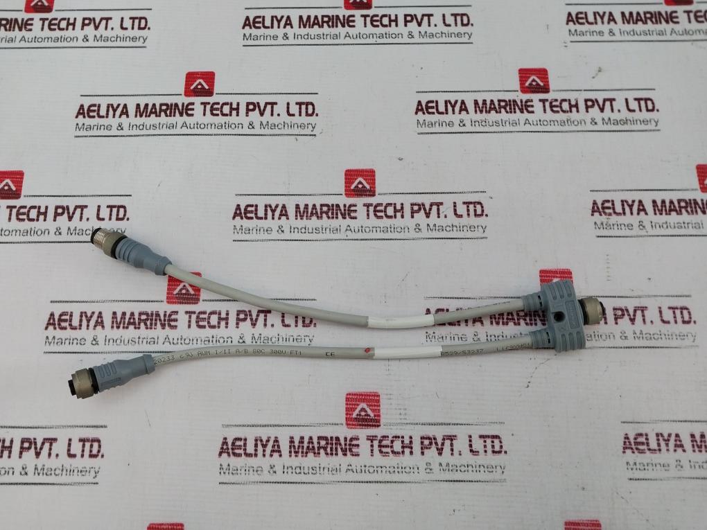 Escha 8018529/53237 Sensor Cable Connector Lif9Yhc11Yh 80C 300V