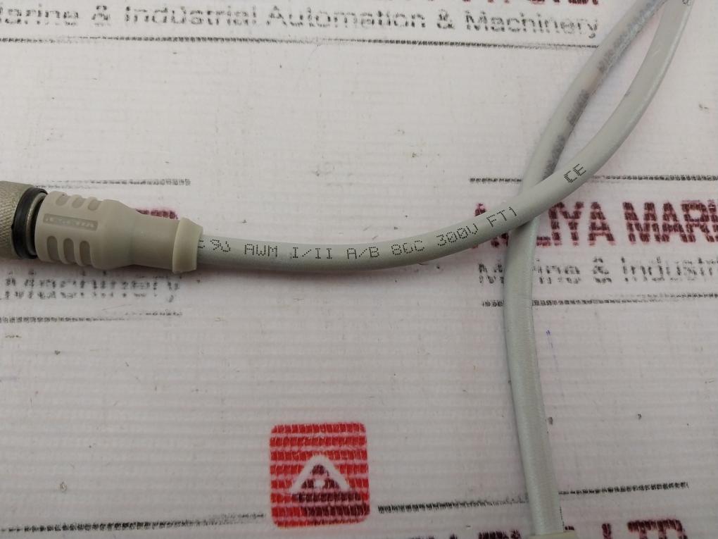 Escha 8030199 Cable Connector 1 Mb-fkm5.030-was5.030-wak5.030-0,2/0,2/S366/S2124