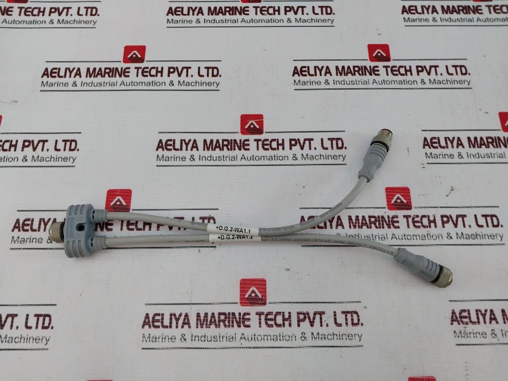 Escha Lif9Yhc11Yh Sensor Cable Connector 8018529/80396 E172203