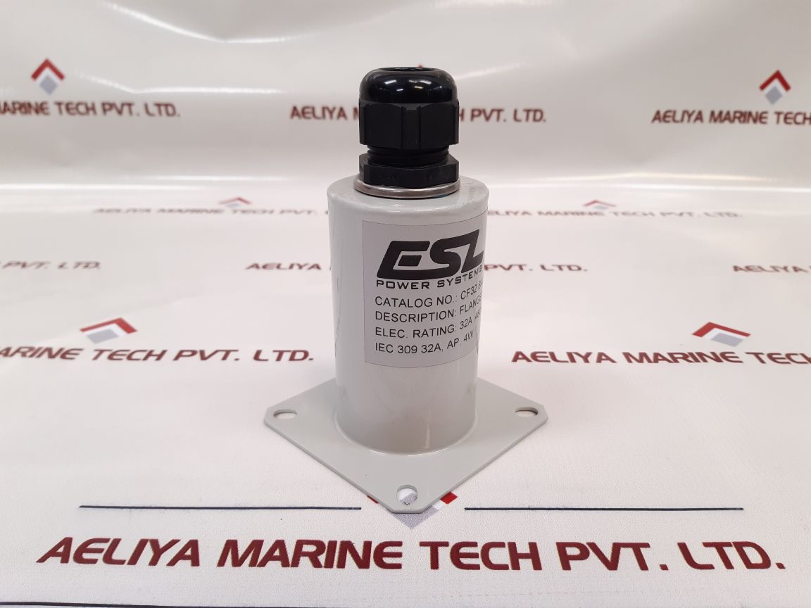 Esl Cf32 Back.Hsg.Assy Flanged Connector