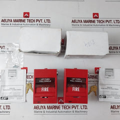 Est Siga-278 Manual Pull Red Fire Alarm Station 235139P