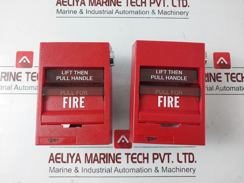 Est Siga-278 Manual Pull Red Fire Alarm Station 235139P