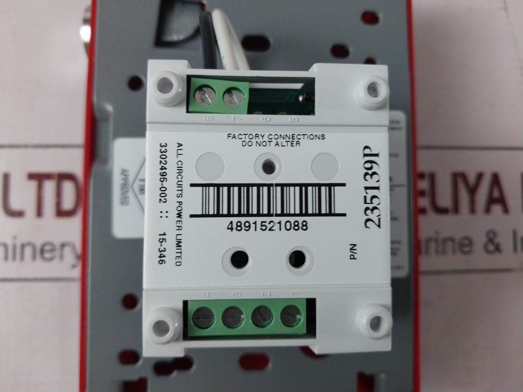 Est Siga-278 Manual Pull Red Fire Alarm Station 235139P
