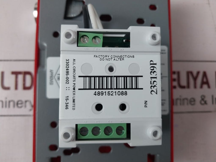 Est Siga-278 Manual Pull Red Fire Alarm Station 235139P