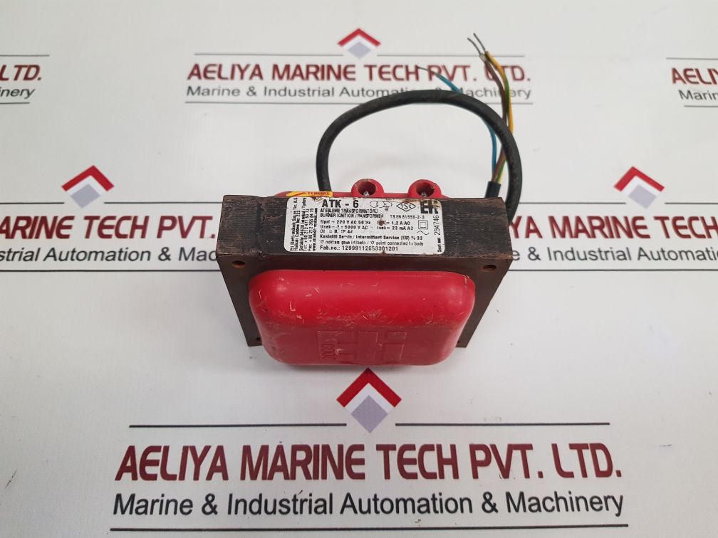 Eti Elektronik Atk-6 Burner Ignition Transformer