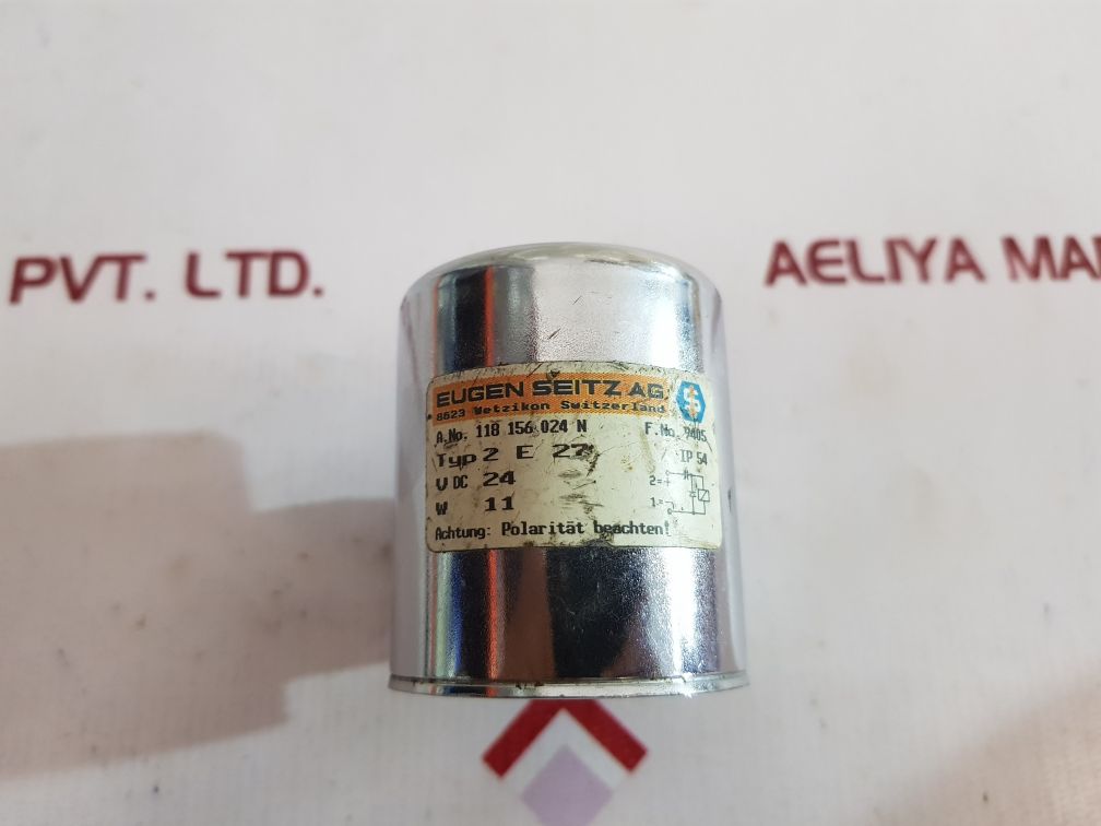 Eugen Seitz 118 156 024 N Solenoid Coil 2 E 27