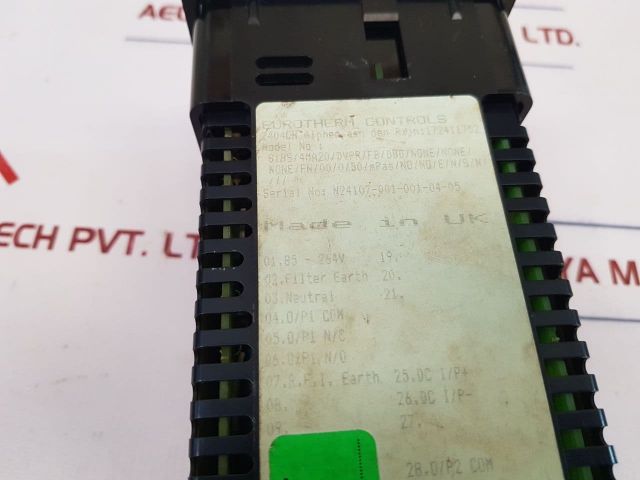 Eurotherm 818s temperature controller programmer