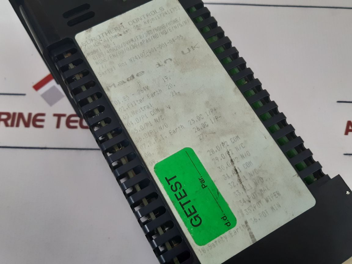 Eurotherm 818s temperature controller programmer