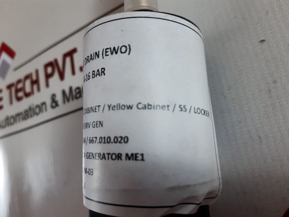 Ewo 5370.4 Condensate Auto Drain Valve