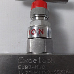Excelock E101-nv8 Needle Valve