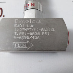 Excelock E101-nv8 Needle Valve