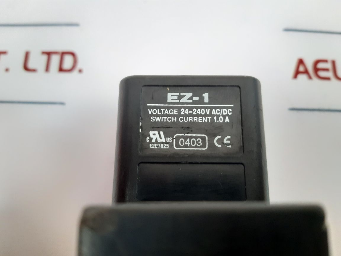 Ez-1 switch current 1.0a solenoid