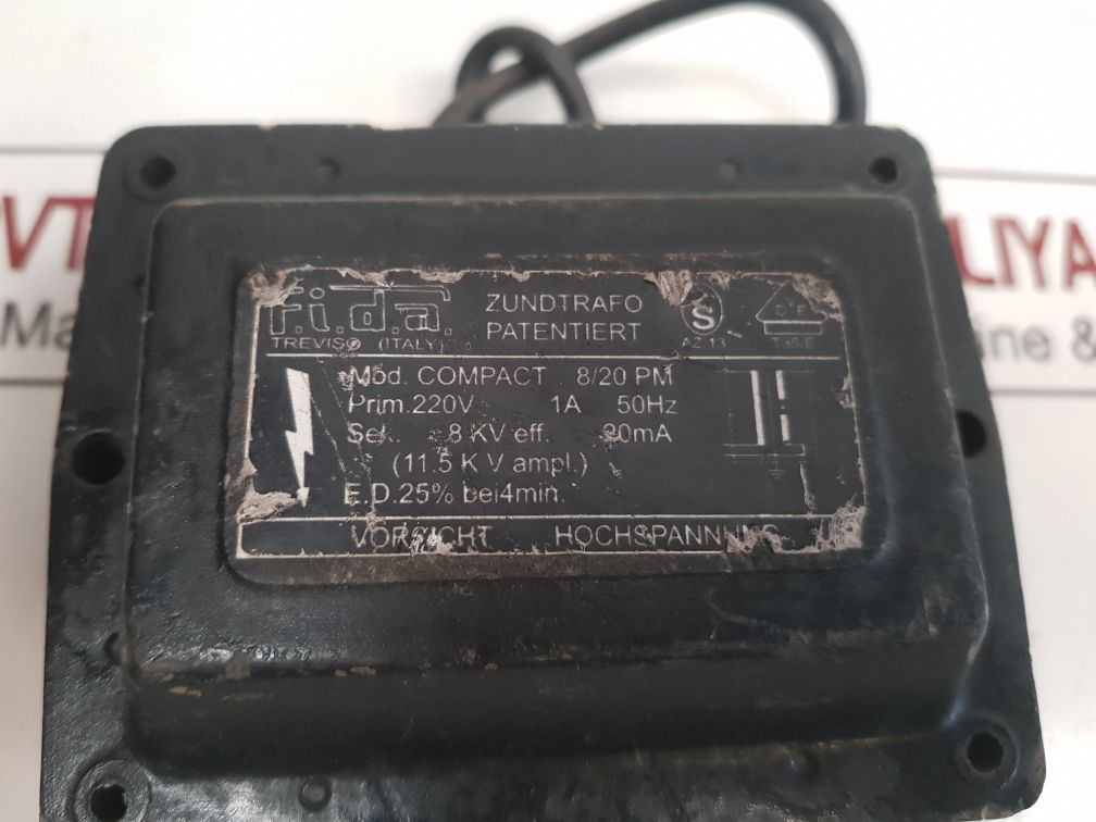 F.I.D.A. Compact 8/20 Pm Ignition Transformer