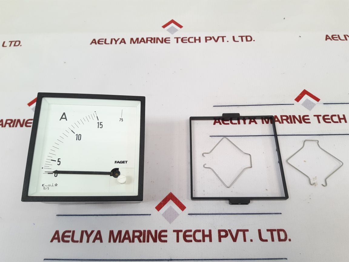 Faget 0-15/75A Ammeter