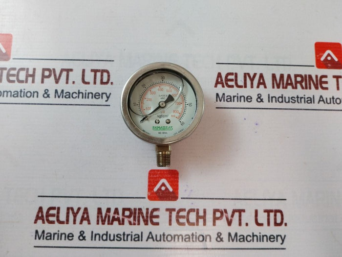 Famabras 14105-1 Pressure Gauge 0-60 Kgf/Cm2