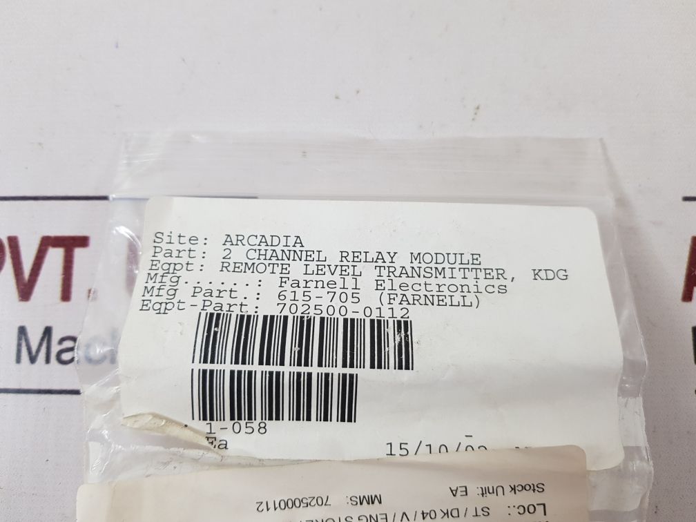 Farnell Electronics Sd3-2060-03 2 Channel Relay Module