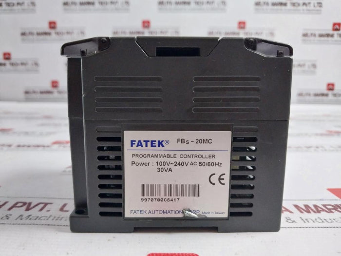 Fatek Fbs-20Mc Programmable Controller Fbs-cb25 100V-240V Ac 50/60Hz 30Va